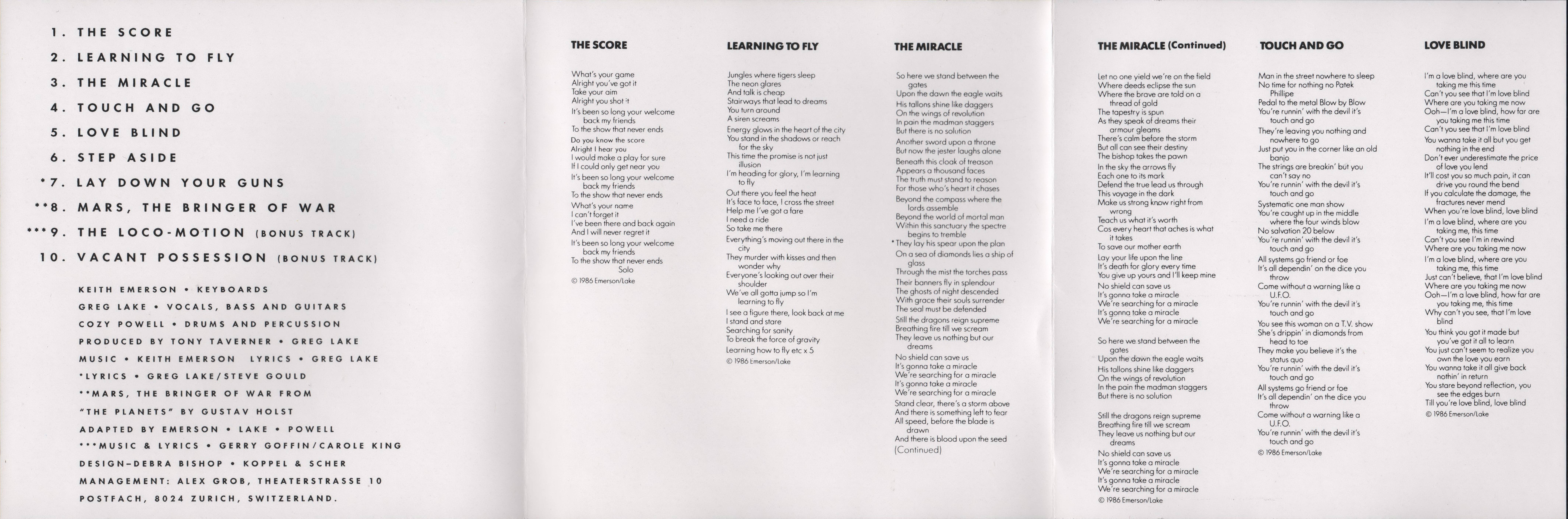 Emerson, Lake and Palmer Emerson, Lake and Powell [digipack in usa]